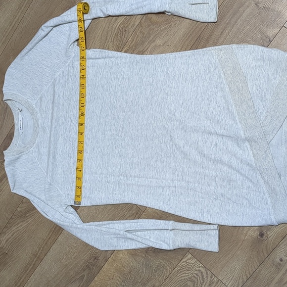 Athleta Criss Cross Dress, Light Heather Grey SIZE XS - Picture 5 of 8